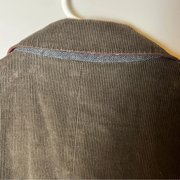 Daniel Cremieux Brown Corduroy Sport coat blazer Large - Picture 6 of 11